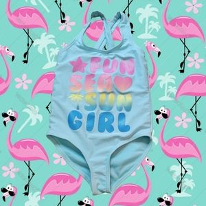 Bmagical Girl's Tropical Swimsuit